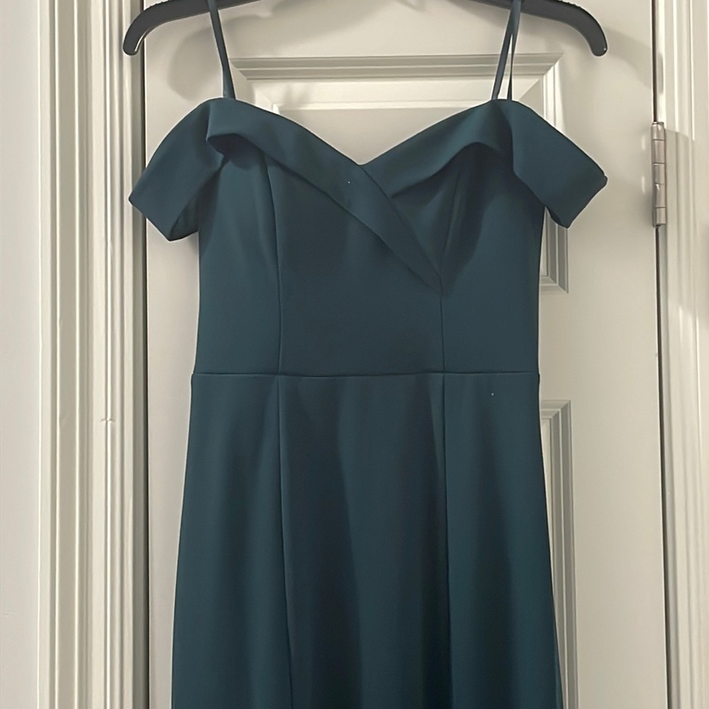 Off the shoulder dress